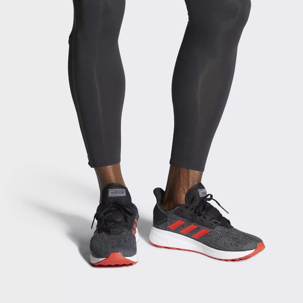 Adidas Duramo 9 Tenis Para Correr Negros Para Hombre (MX-71286)